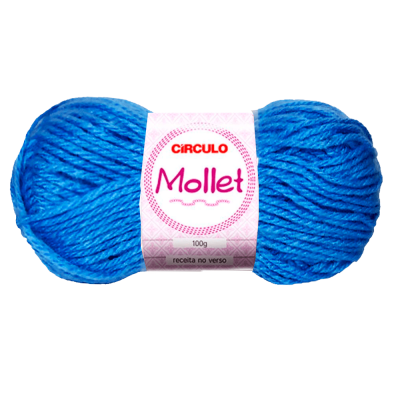 LÃ MOLLET 100G. AZUL 786