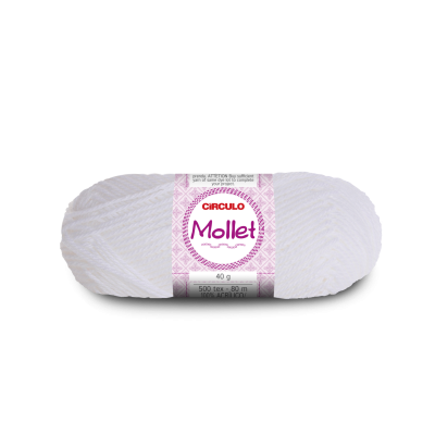 LÃ MOLLET 40G. BRANCA 0010
