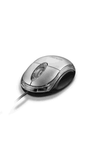 MOUSE CLASSIC PRETO PRATA MO006 USB MULTILASER