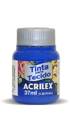 TINTA TECIDO AZUL ULTRAMAR 543 ACRILEX