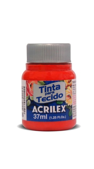 TINTA TECIDO CORAL 586 ACRILEX