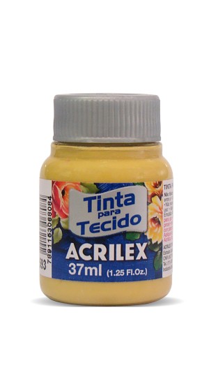 TINTA TECIDO OCRE OURO 573 ACRILEX