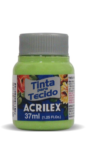 TINTA TECIDO VERDE KIWI 985 ACRILEX