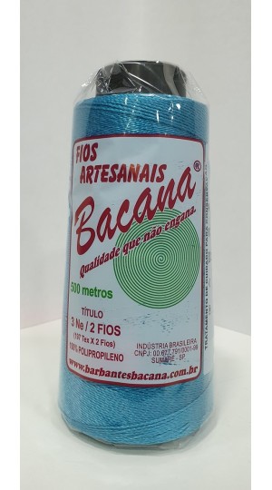 LINHA BACANA 027 AZUL TURQUESA