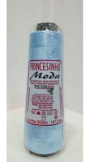 LINHA PRINCESINHA MODA 17 AZUL BEBÊ