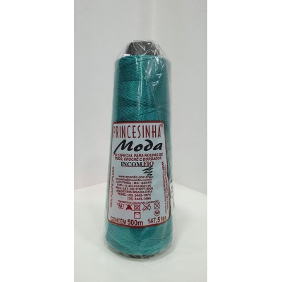 LINHA PRINCESINHA MODA 34 AZUL PISCINA