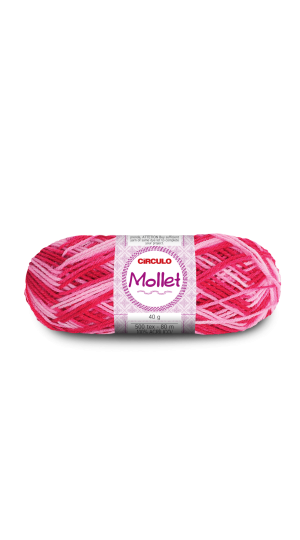 LÃ MOLLET 40G. MULTICOLOR FLOR 9427