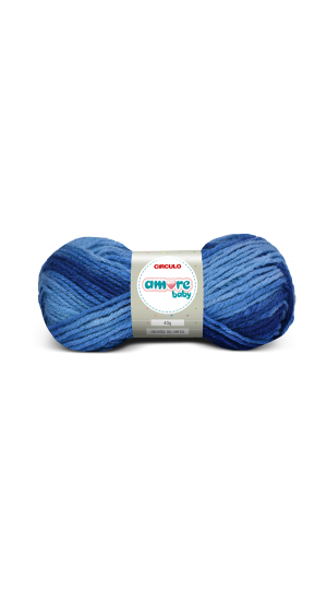 LÃ AMORE BABY 40G. MESCLADA JEANS LAVADO 9128