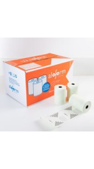 BOBINA TÉRMICA USO ECP 80MMX30M BRANCA ALOFORM CAIXA C/30 UNIDADES