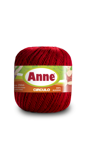 LINHA ANNE 250M. VERMELHO CIRCULO 3402